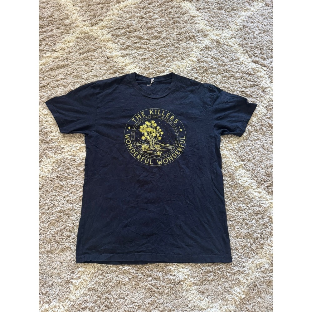 The Killers Wonderful Wonderful North American Tour 2017-2018 Black Graphic Tee